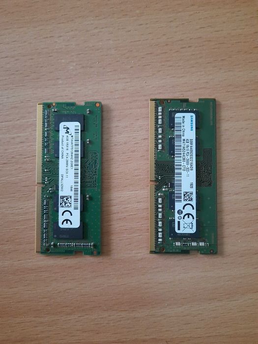 Memorie ram laptop 2x4gb ddr4