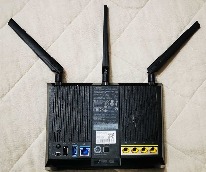 Router Wireless Asus RT-AC86U, AC2900, Dual-Band, Gigabit,  USB 3.0