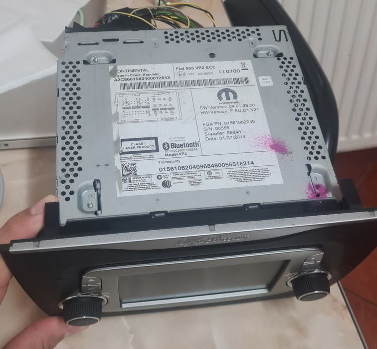 Casetofon Alfa romeo/fiat/lancia