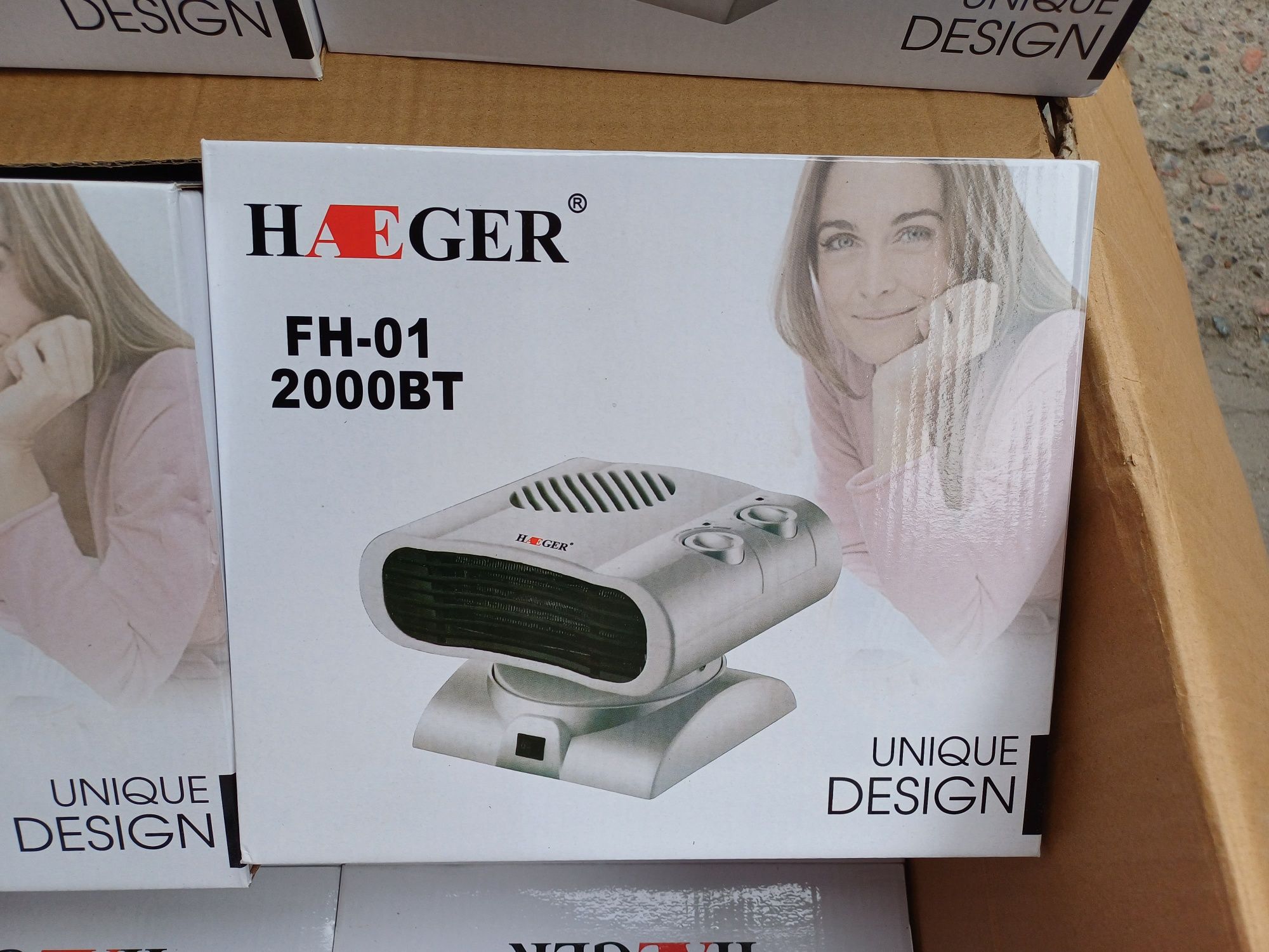 Обогреватели Ветродуй HAEGER FH - 01 новые в упаковке