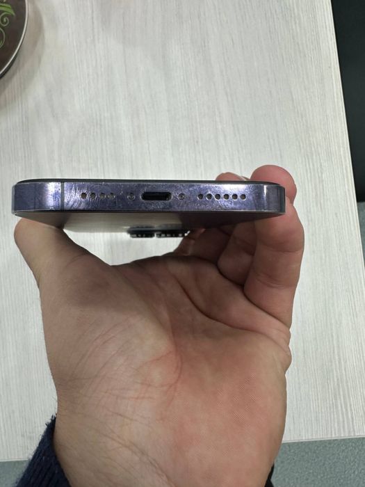 iPHONE 14 pro max 256 Dual Purple ekran almashgan