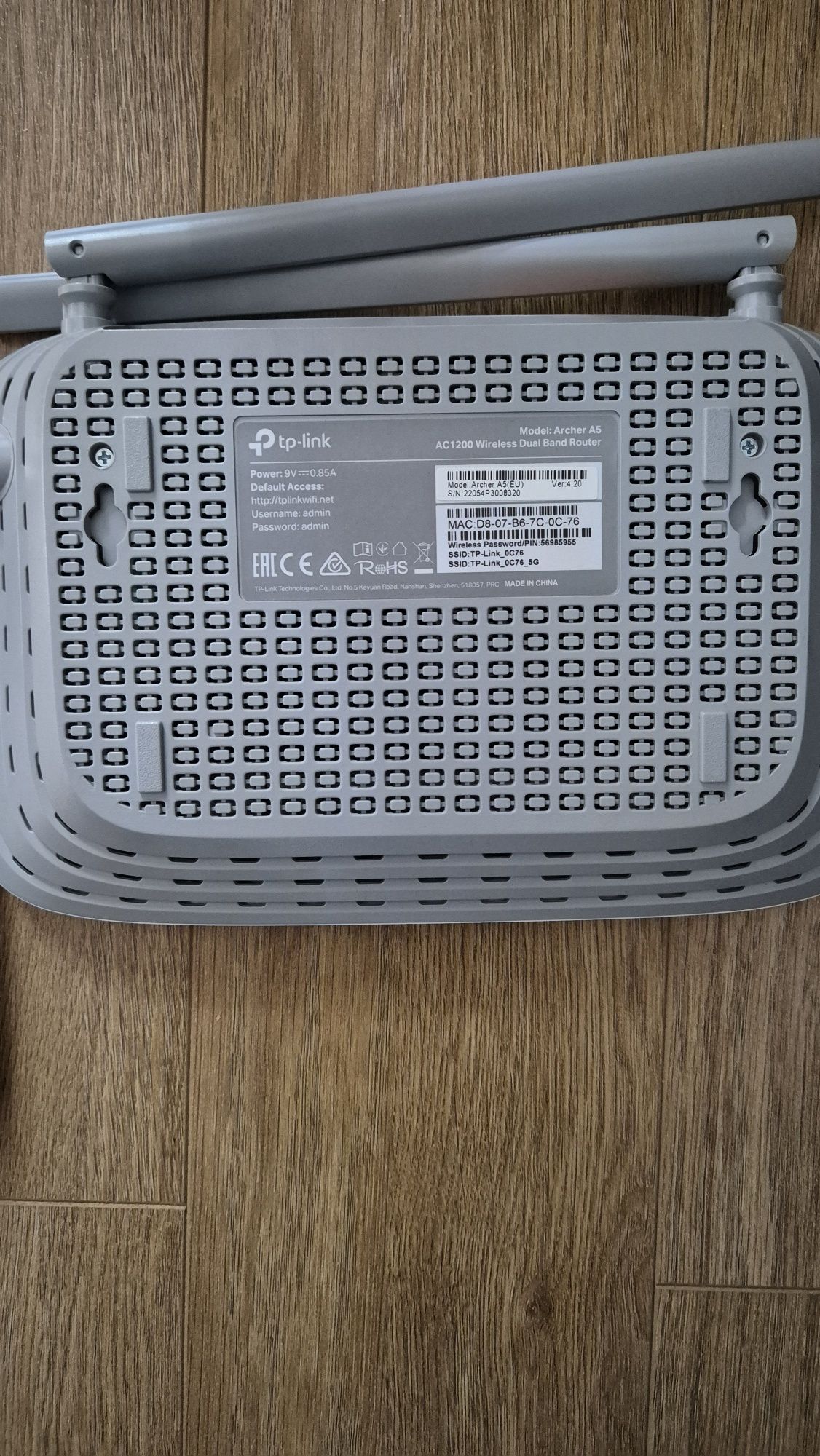 Wifi router Tp link Archer A5