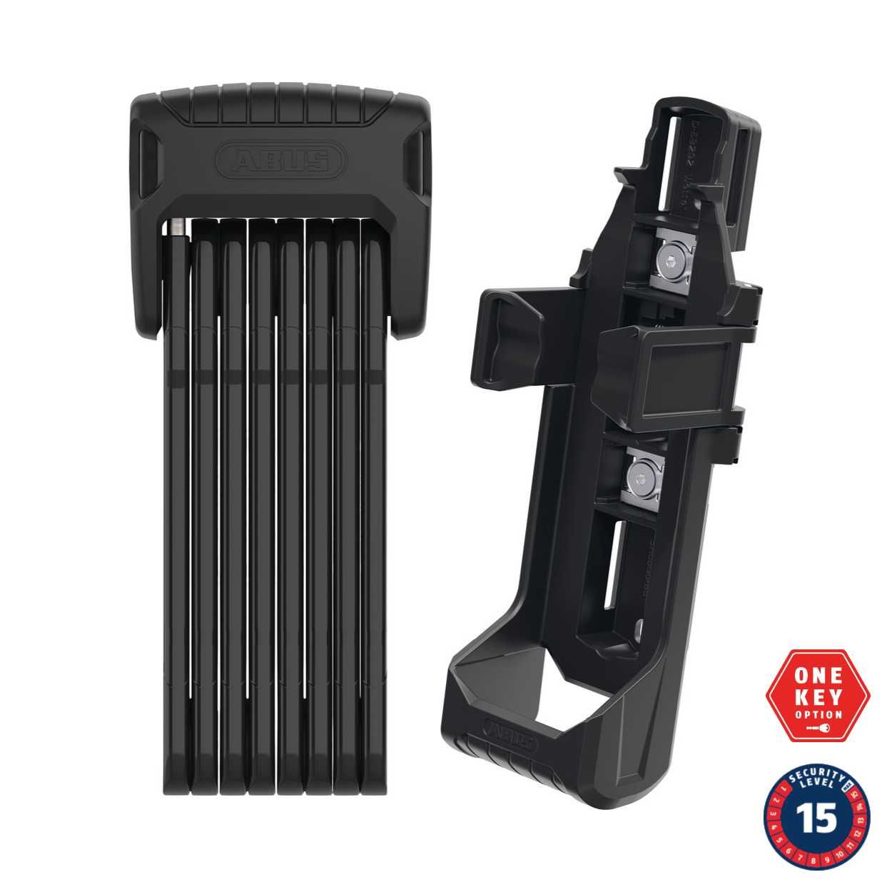 Lacat pliabil Ebike ABUS BORDO GRANIT 6500K/110 nivel de siguranta 15