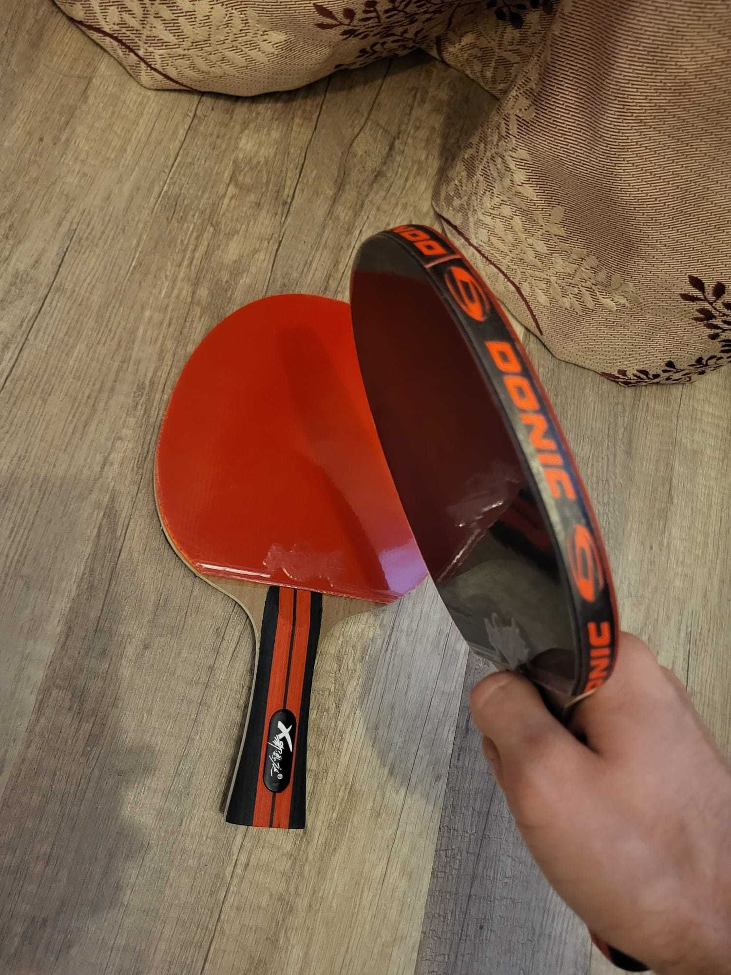 Paletă tenis de masă XVT ping pong ofensivă/cu Carbon 10/10