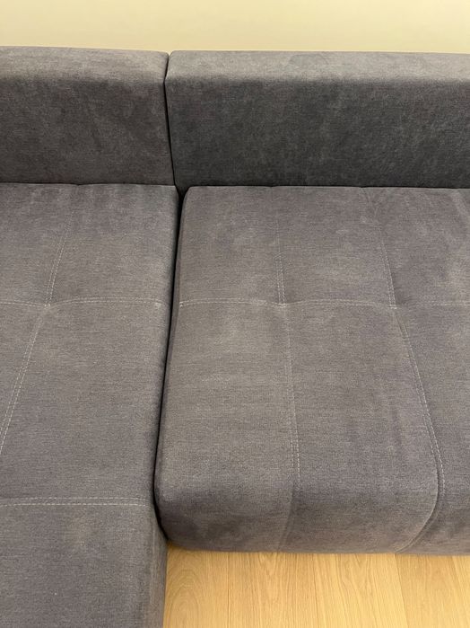 Coltar Gri Antracit, extensibil, spatiu de depozitare.