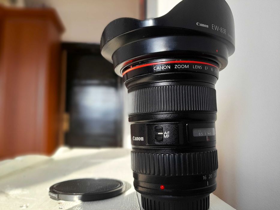Ултразвуков зуум обектив Canon EF 16-35mm f/2.8 L USM от Япония