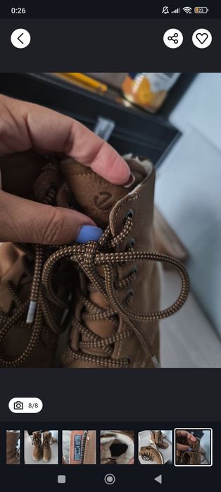 Cizme/ghete Ecco hidromax 30