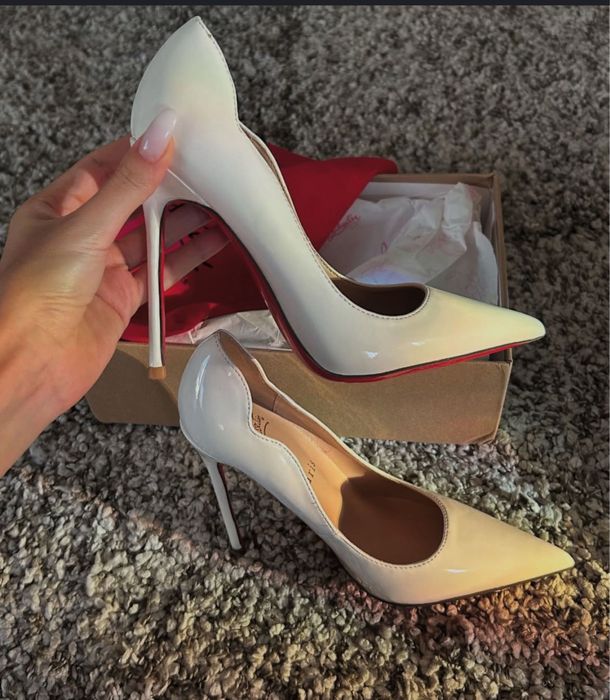 Pantofi Christian Louboutin piele pe comanda