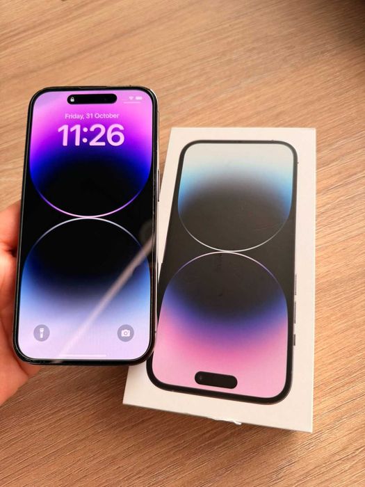 iPhone 14 Pro – 256GB, цвят Deep Purple