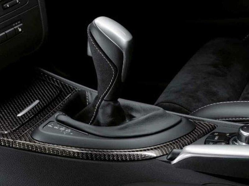 Топка за скоростен лост BMW/БМВ E90 автоматик алкантара