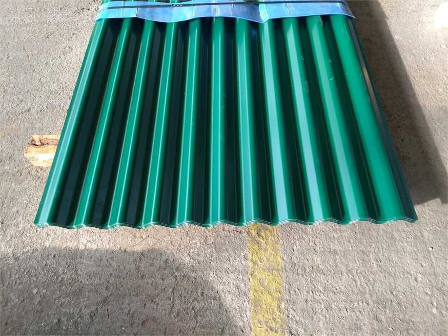 Вълнообразна пластифицирана ламарина Sn27x100-1000 в София