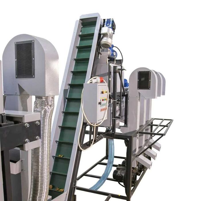 Linie completă de procesare a nucilor – 200 kg/h NOU
