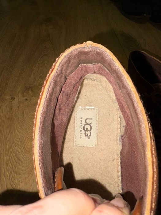 Ghete UGG din piele, marime 45