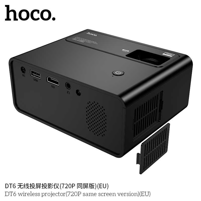 Hoco DT6 Беспроводной проектор (версия Same Screen 720P) (US/ЕС)