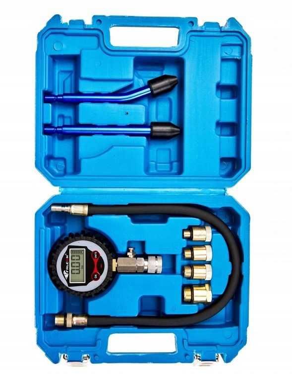 Kit tester presiune motoare benzina 0-14bar afisaj LCD (S10457)