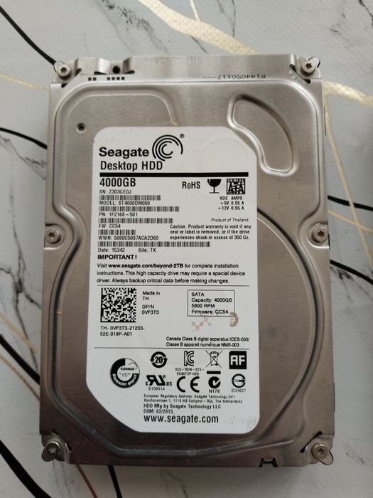 Seagate 4tb wd 2 tb