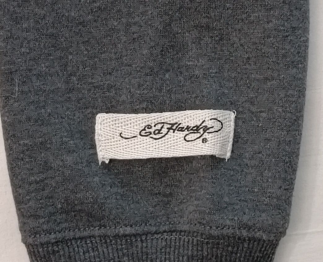 Ed Hardy Sweatshirt оригинално горнище 2XL памучен суичър горница