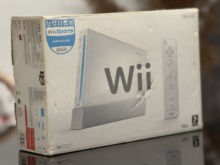 Consola jocuri Nintendo Wii Alb Modata 73 Jocuri Mario Sonic Cutie