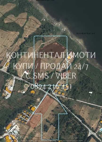 КОДг 62936. УПИ-та около 410м22 за вилно до брега на язовира