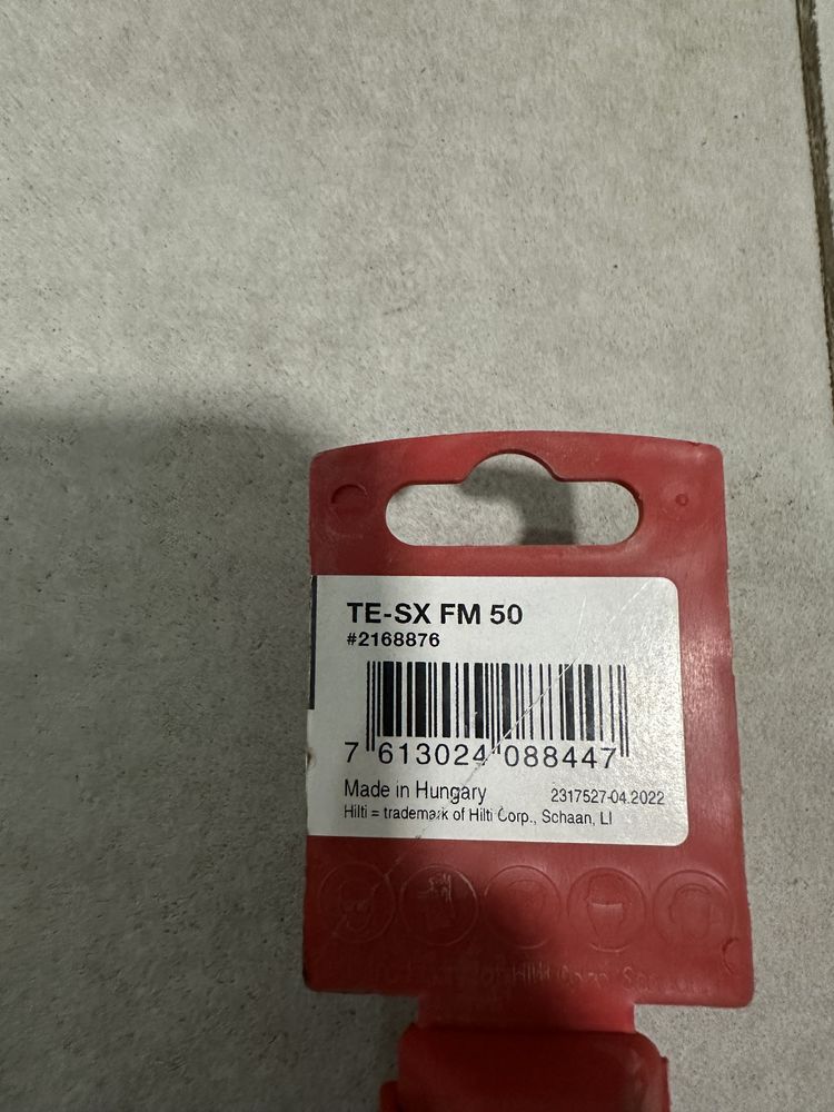 Узкое долото TE-SPX FM 50. Hilti.