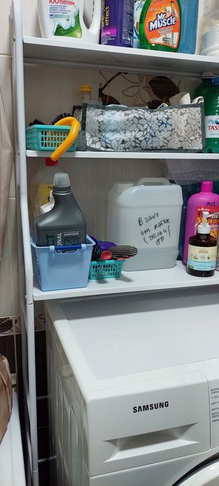 Стеллаж большой новый  в ванную комнату Караганда  под стиралку  в упа