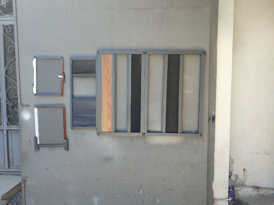 Maskitni setka dush kabina surma va loft eshiklar