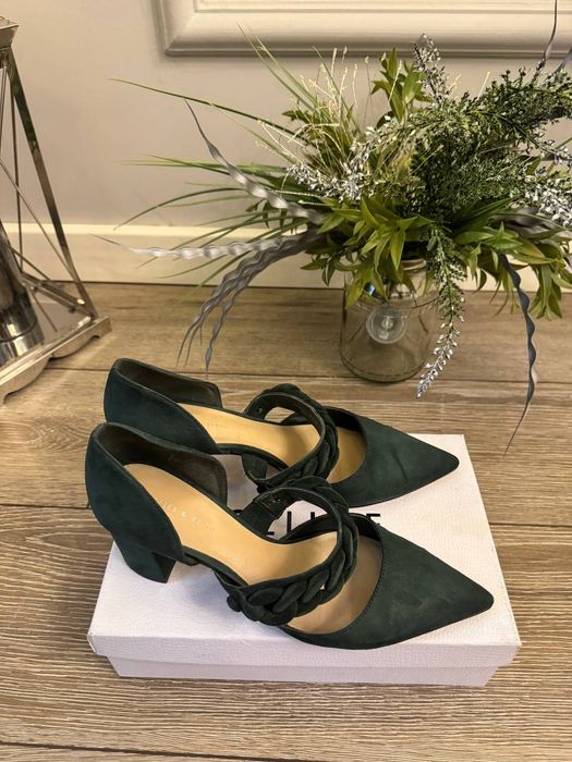 Туфли женские замшевые