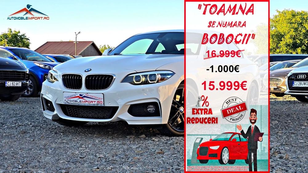 BMW Seria 2 BMW Seria 2 Coupe M Sport Automat 190 CP Alcantara Garantie Posib Rate
