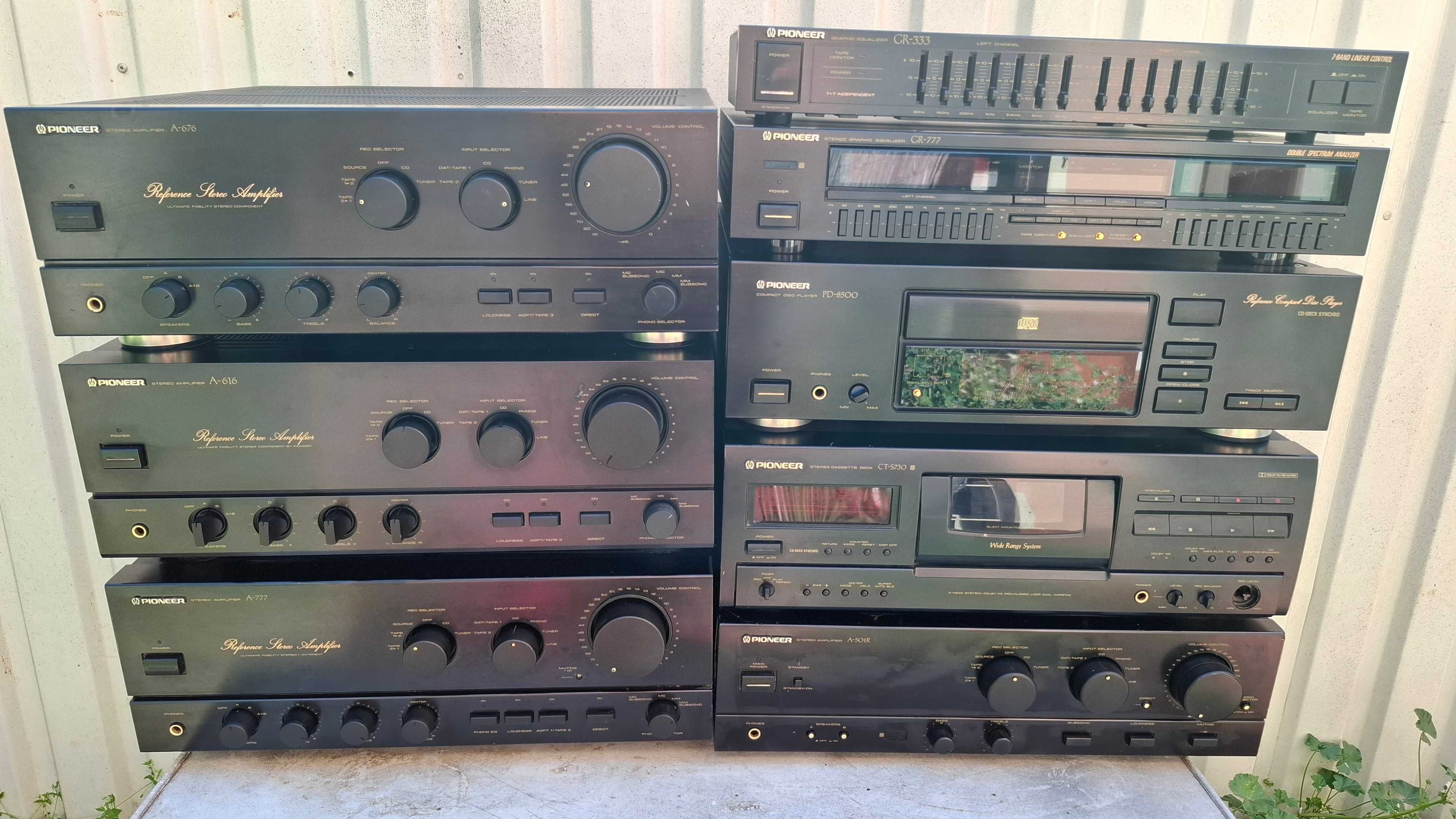 pioneer a 777  a 616 a 676 pd 8500  gr 777 a 501