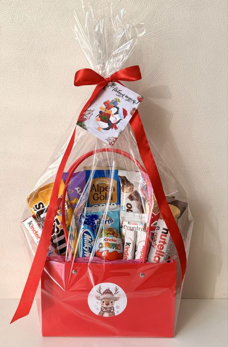 Новогодний подарок для детей | новогодние сладости сладкий бокс Астана