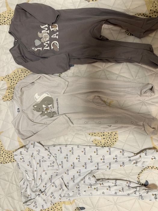 Ново:Лот зимни дрехи Zara,c&a disney, 12-18м 80-86см момче