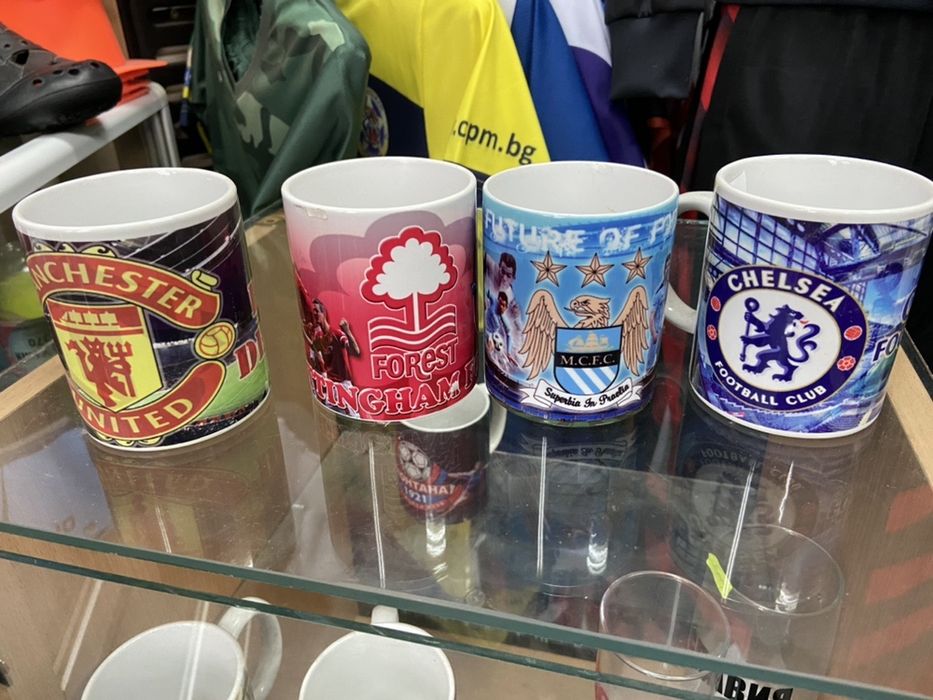 Керамична чаша с лого на любим отбор