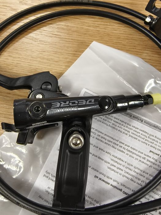 Спирачка предна Shimano Deore BL-M6100/6120 маркуч 950мм Четирибутална