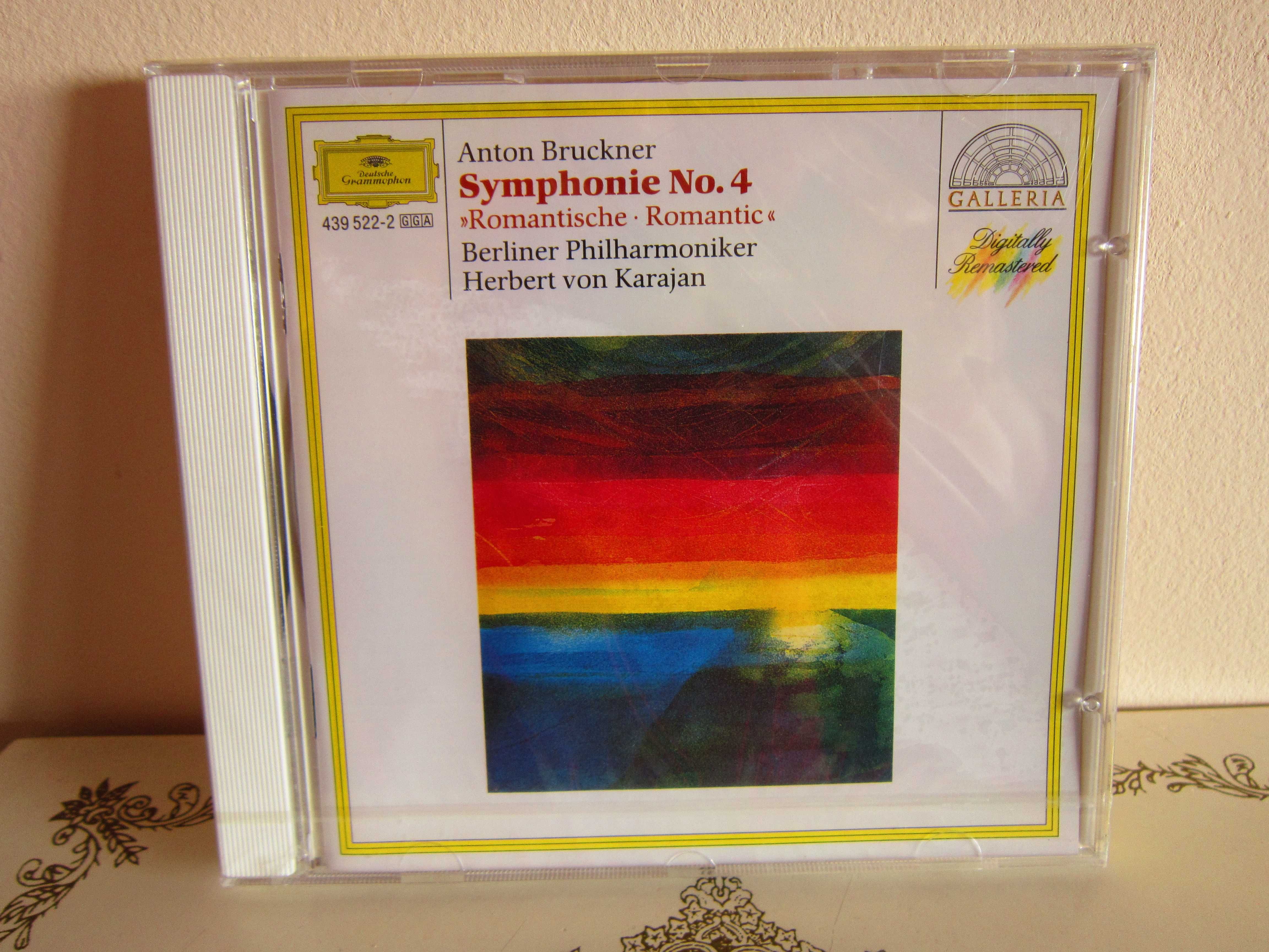 cd Bruckner-Symphonie No. 4 "Romantische" Herbert Von Karajan ‎1993