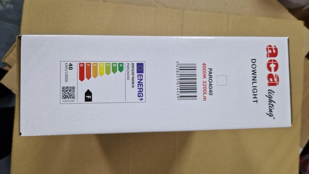 LED лампи за търговско помещение