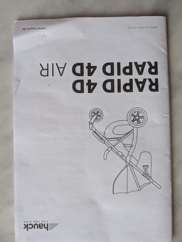 Детска количка Хаук Rapid 4d Air