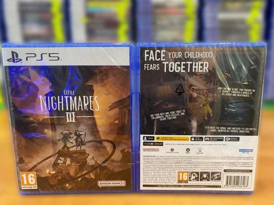 НОВИНКА! Little Nightmares III (3) PS5 Большой Выбор Игр