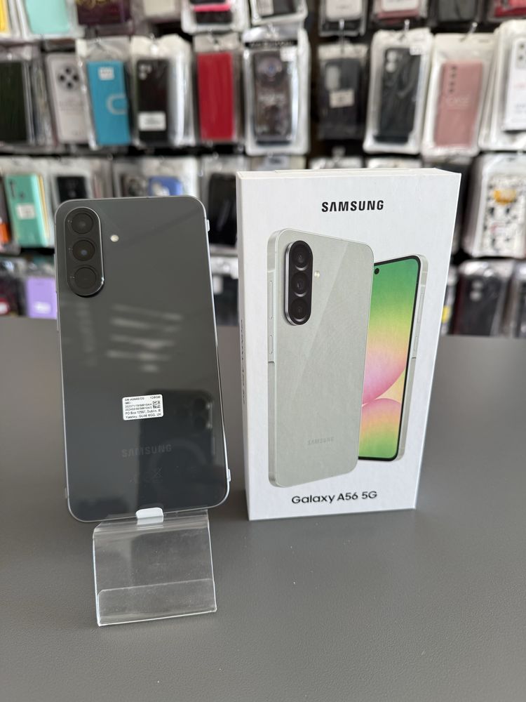 Samsung A56 чисто нов не разопакован 8/128 GB бял и черен