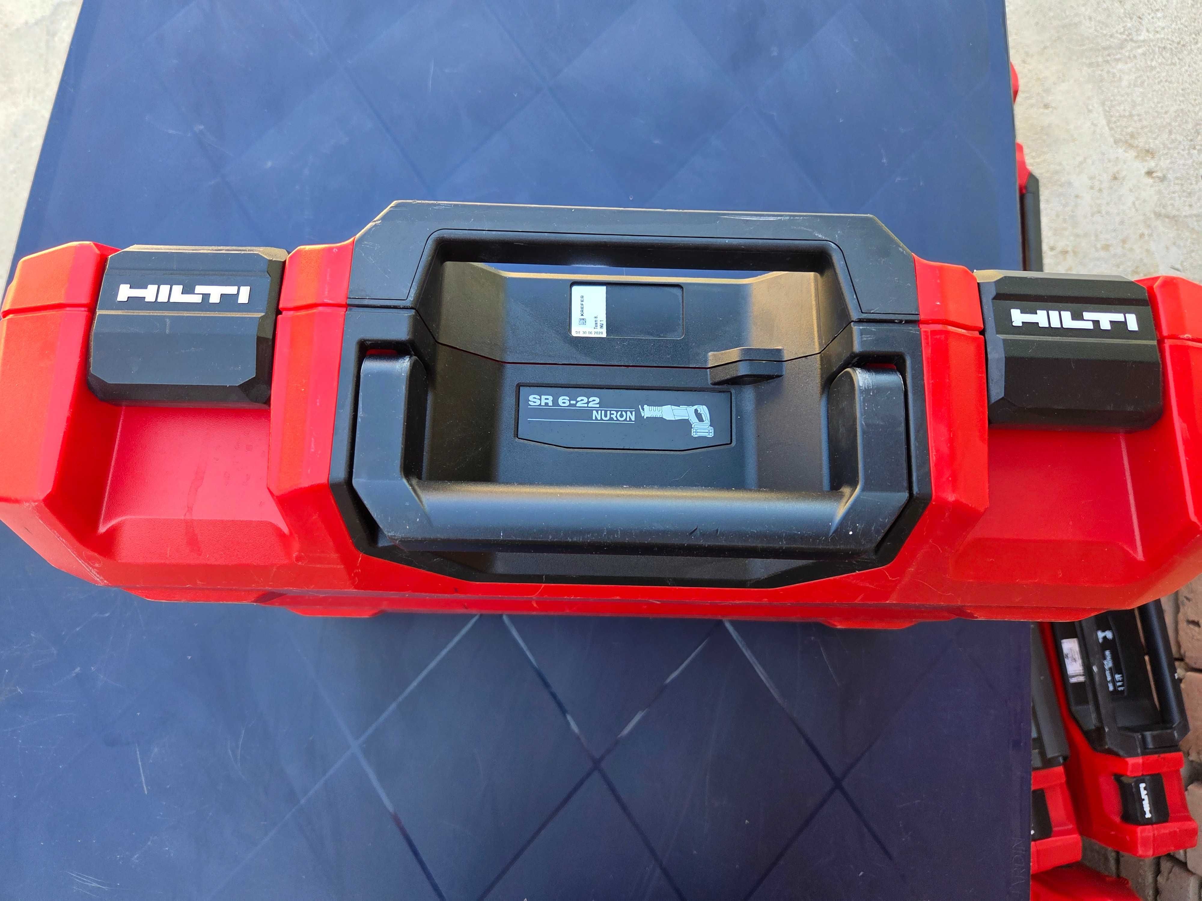 Hilti SR 6 - 22 / Nuron платформа - Саблен трион - КАТО НОВ