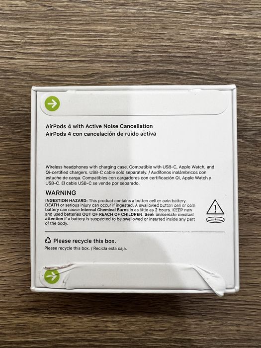 Airpods 4 Active Noise Cancellation