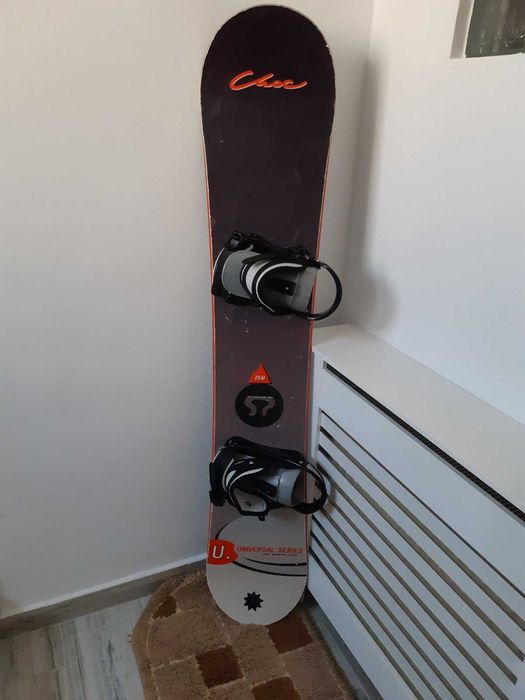 Placa snowboard 156 cm cu legaturi incluse
