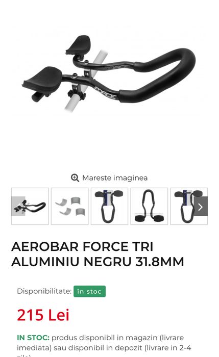 Ghidon aerodinamic bicicleta