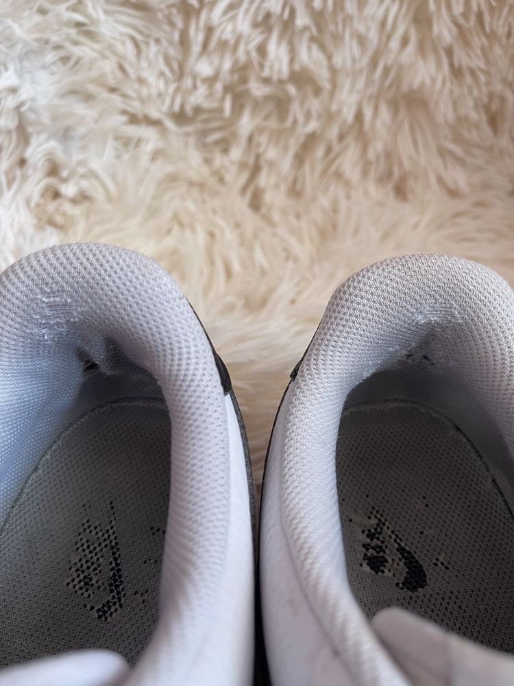 Nike Air Force 1 Low 07 White/Black Pebbled Leather