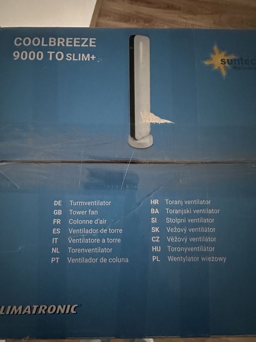 Klimatronic cool breeze 9000 to slim+