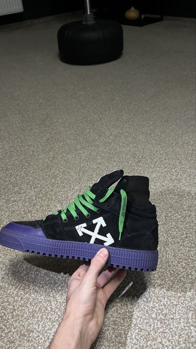 Off white 3.0 Off Court Purple&Black