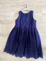 Детска синя рокля