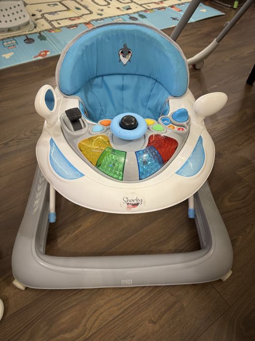 Проходилка Moni Shark Blue