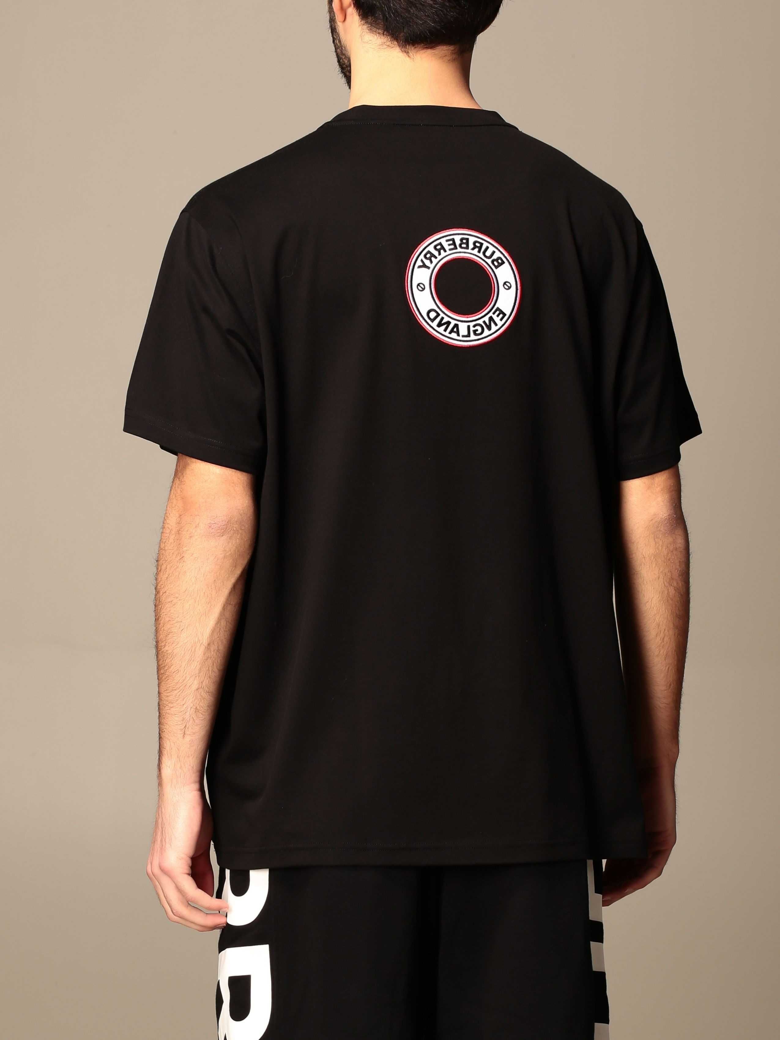 Black Archway Embroidered Circle Logo Мъжка Тениска S и M