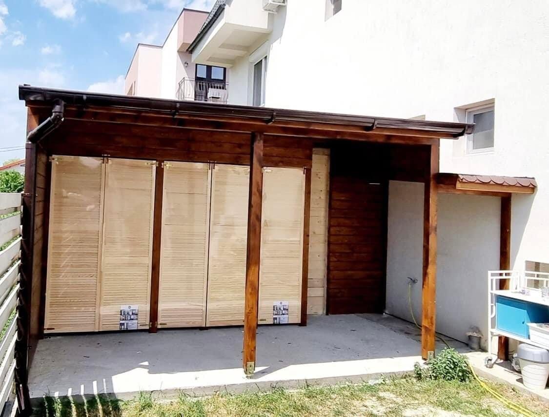 Foișoare terase pergole căsuțe de gradina