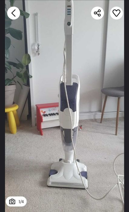 Rowenta aspirator vertical cu abur